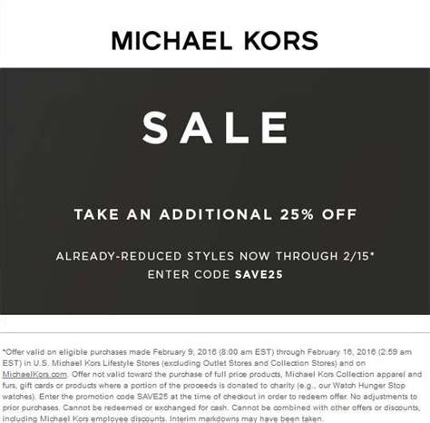 michael kors coupons july 2022|michael kors promo code today.